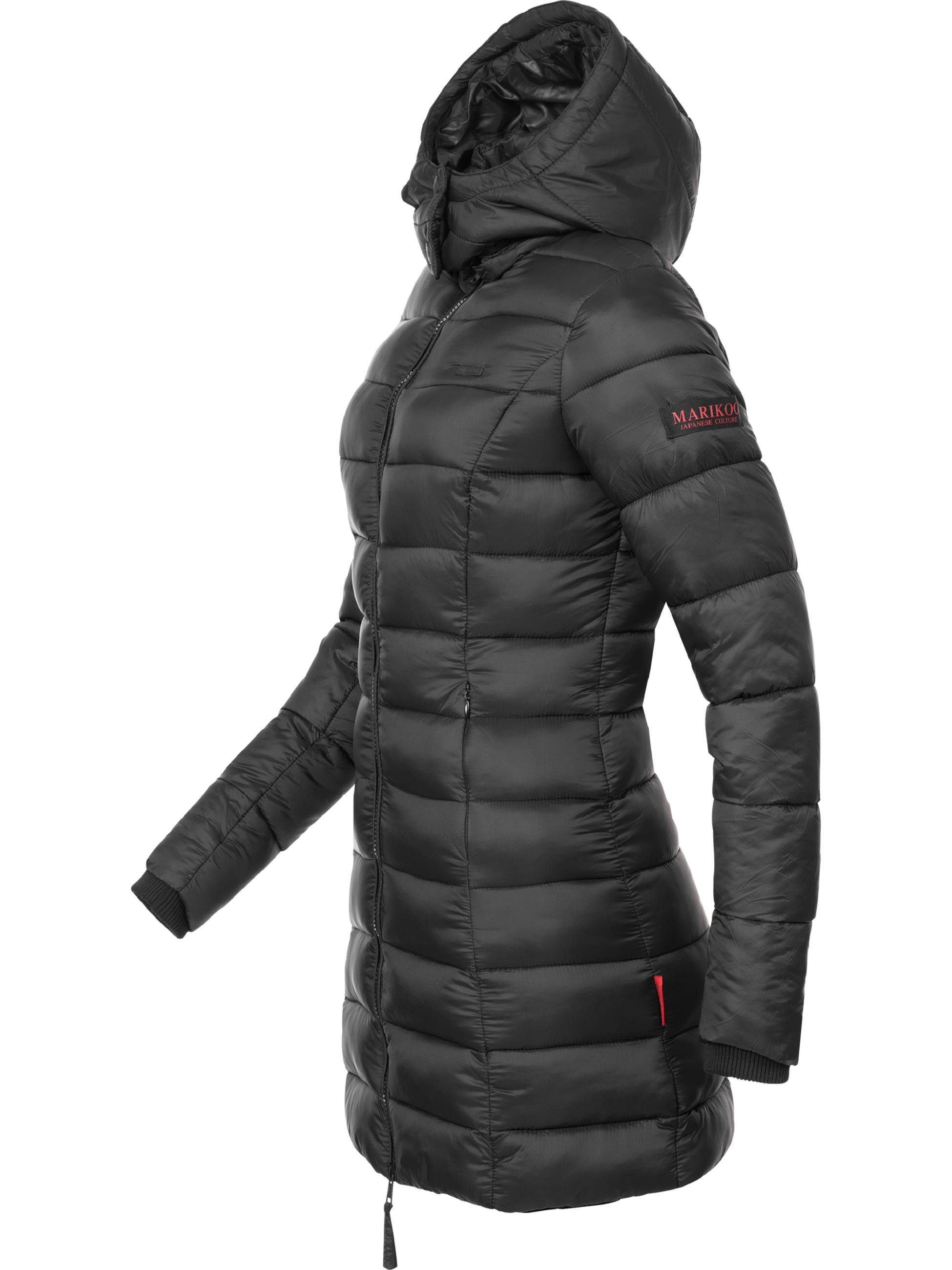 Marikoo Wintermantel Abendsternchen zeitloser Wintermantel mit schmaler Ste günstig online kaufen