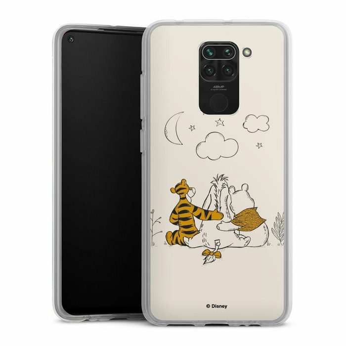 DeinDesign Handyhülle Winnie Puuh Offizielles Lizenzprodukt Disney Best Friends in Nature Xiaomi Redmi Note 9 Silikon Hülle Bumper Case Handy Schutzhülle