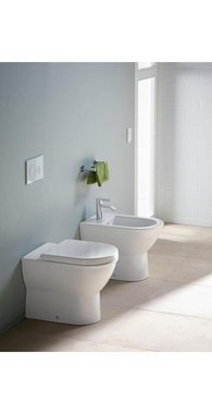 Duravit Bidet Wand-WC DARLING NEW RIMLESS tief, 370x540mm weiß WG weiß
