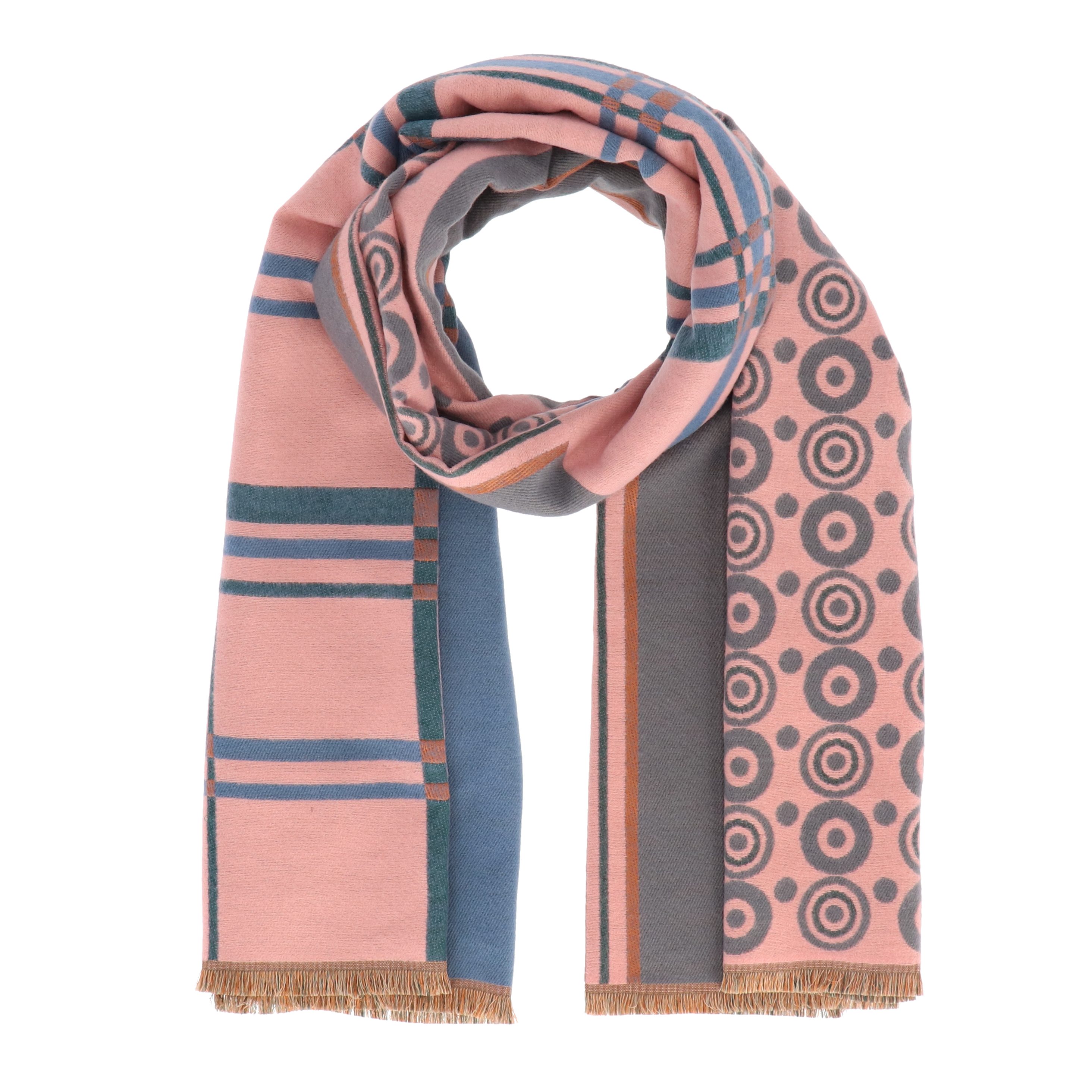 halsüberkopf Accessoires Modeschal Mustermix, Douleface Jacquardschal günstig online kaufen