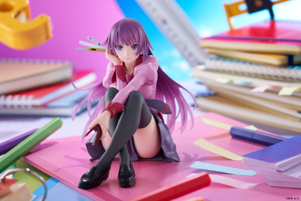 Taito Prize Merchandise-Figur Monogatari Desktop Cute Figure Hitagi Senjougahara 13 cm