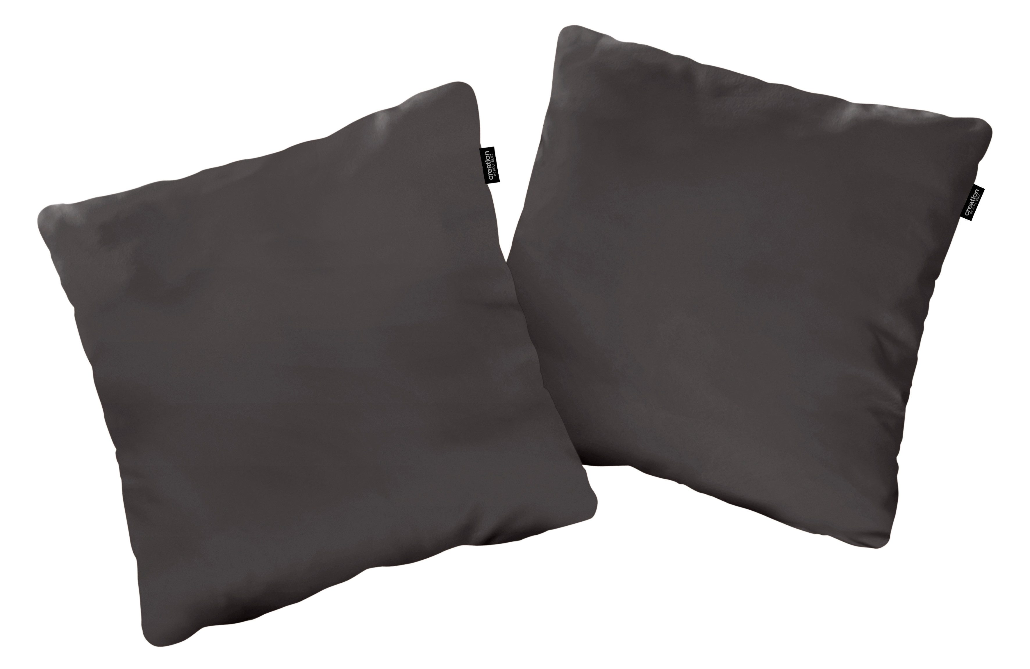 Creation BY ROLF BENZ Dekokissen CR.480, wahlweise in Stoff oder Leder, in drei Größen