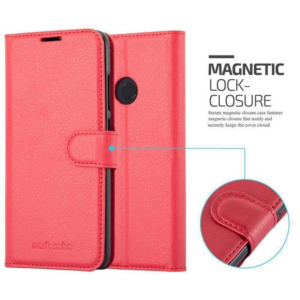 Cadorabo Handyhülle für Xiaomi Mi 8 Hülle Xiaomi Mi 8, Hülle Schutzhülle mit Standfunktion, Kartenfach und Magnetverschluss