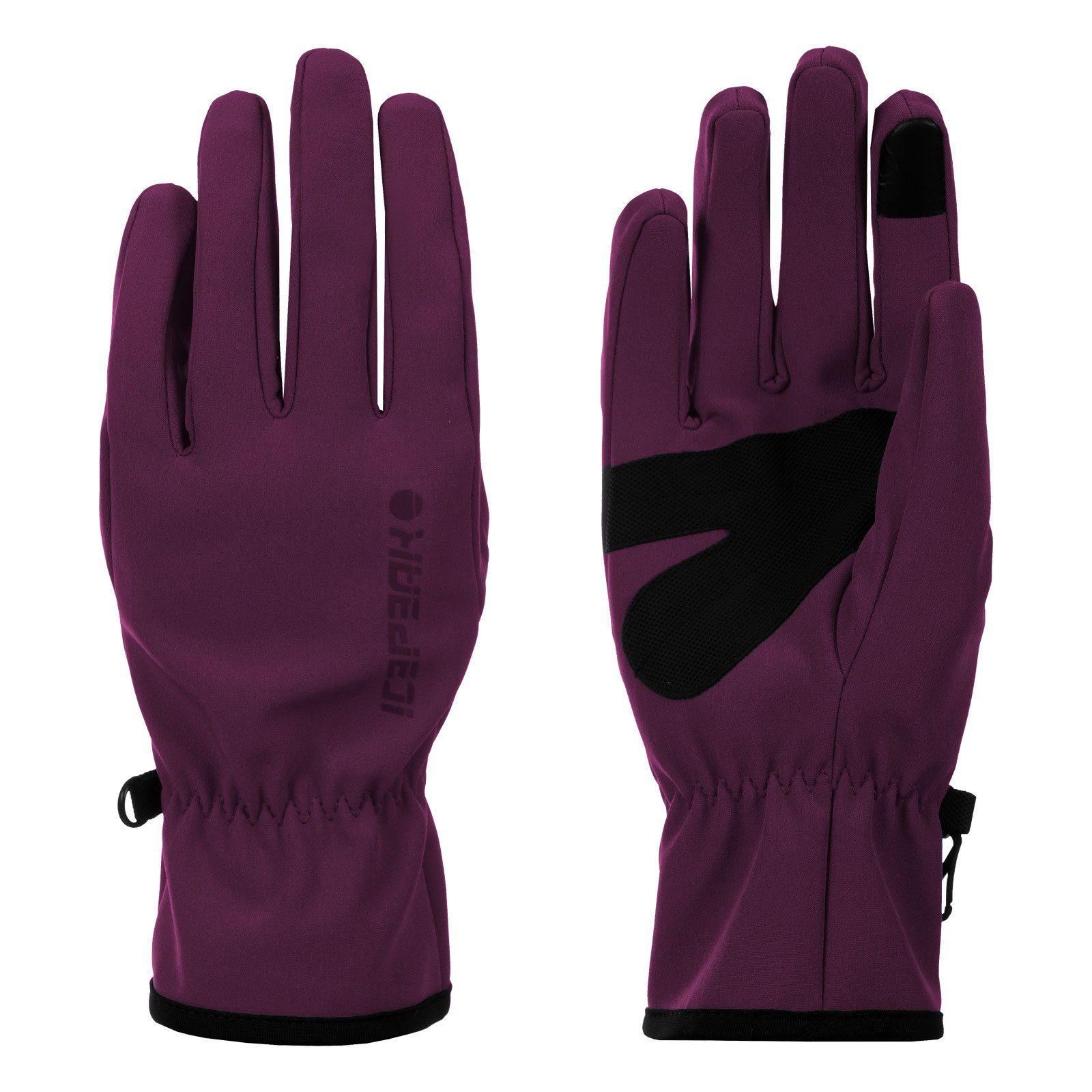 Icepeak 790 funktionellen Eigenschaften Multisporthandschuhe Gloves Functional mit Multisport blackberry vielen Hustonville