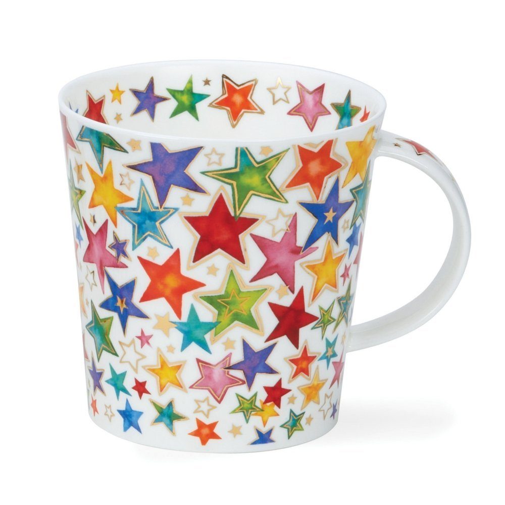 Dunoon Кружки Чашки Lomond, Dazzle Fine Bone China Porzellan, ca. 320ml Fassungsvolumen