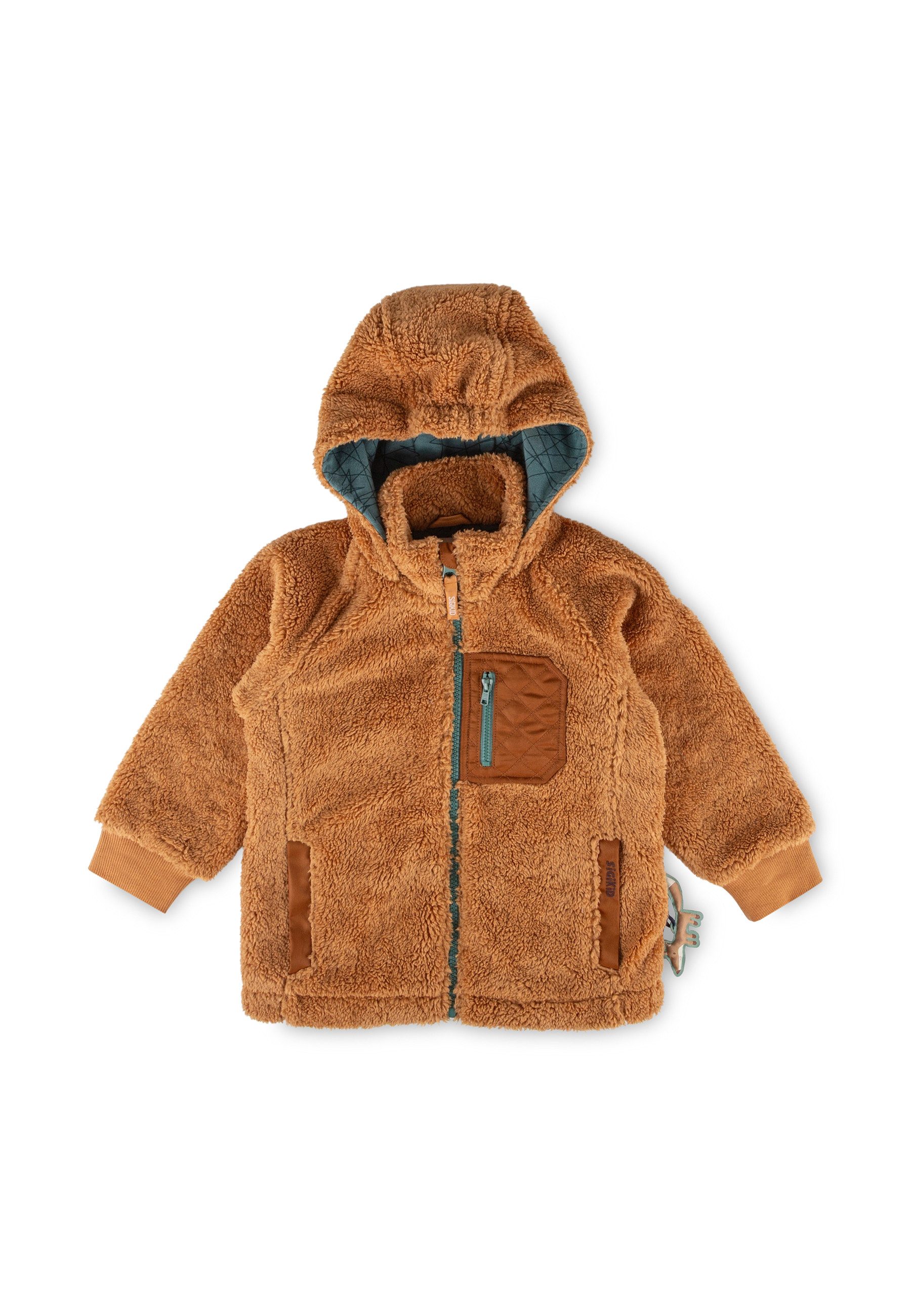 Sigikid Fleecejacke Teddyjacke Wild Fox für Kinder Jungen (1-St)
