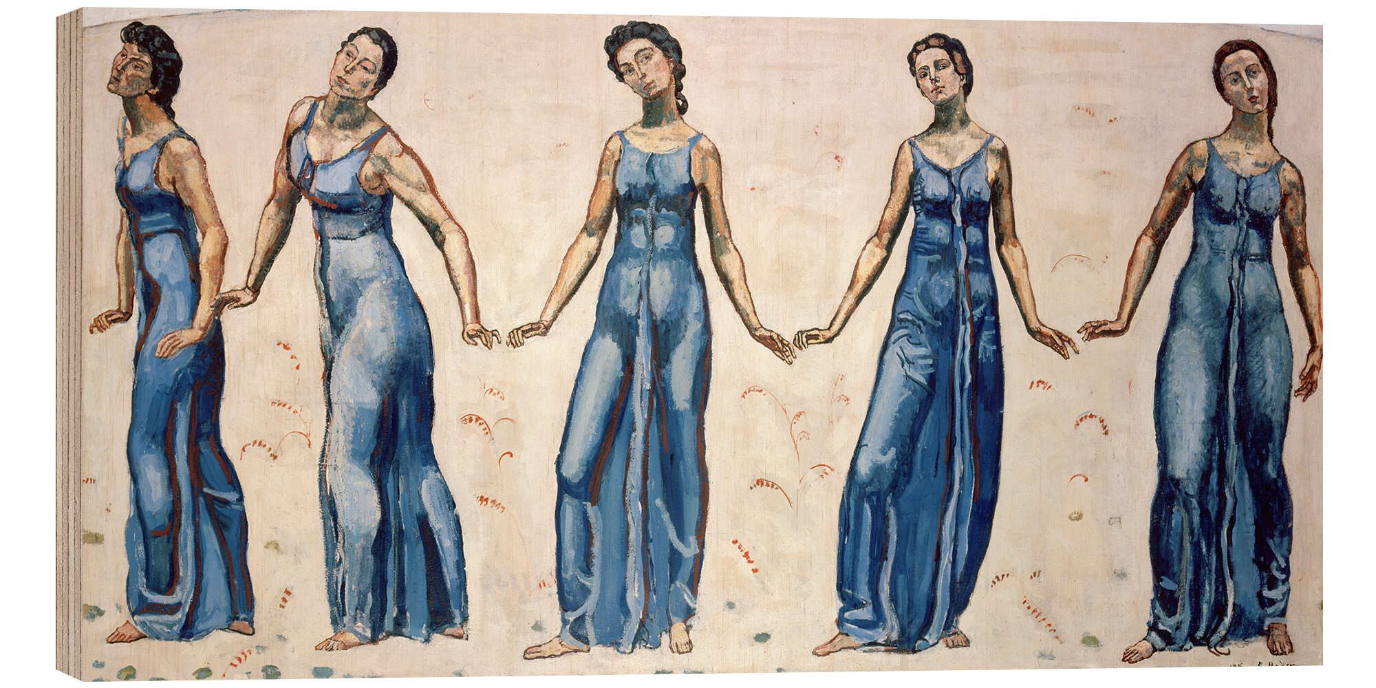 Holzbild Ferdinand Hodler
