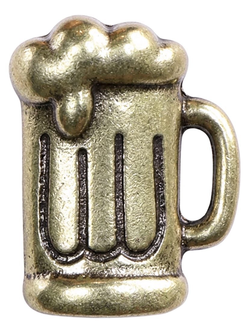 MarJo Anstecknadel Pin Bier altgold