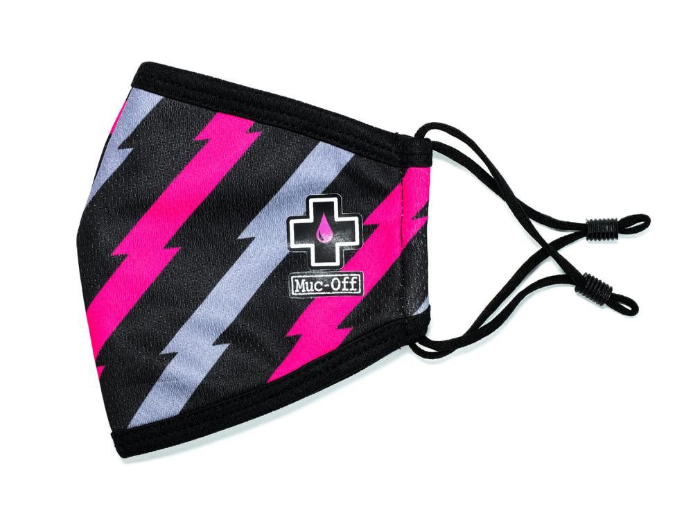 Muc-Off Fahrradöl Muc Off Face Mask pink Größe S