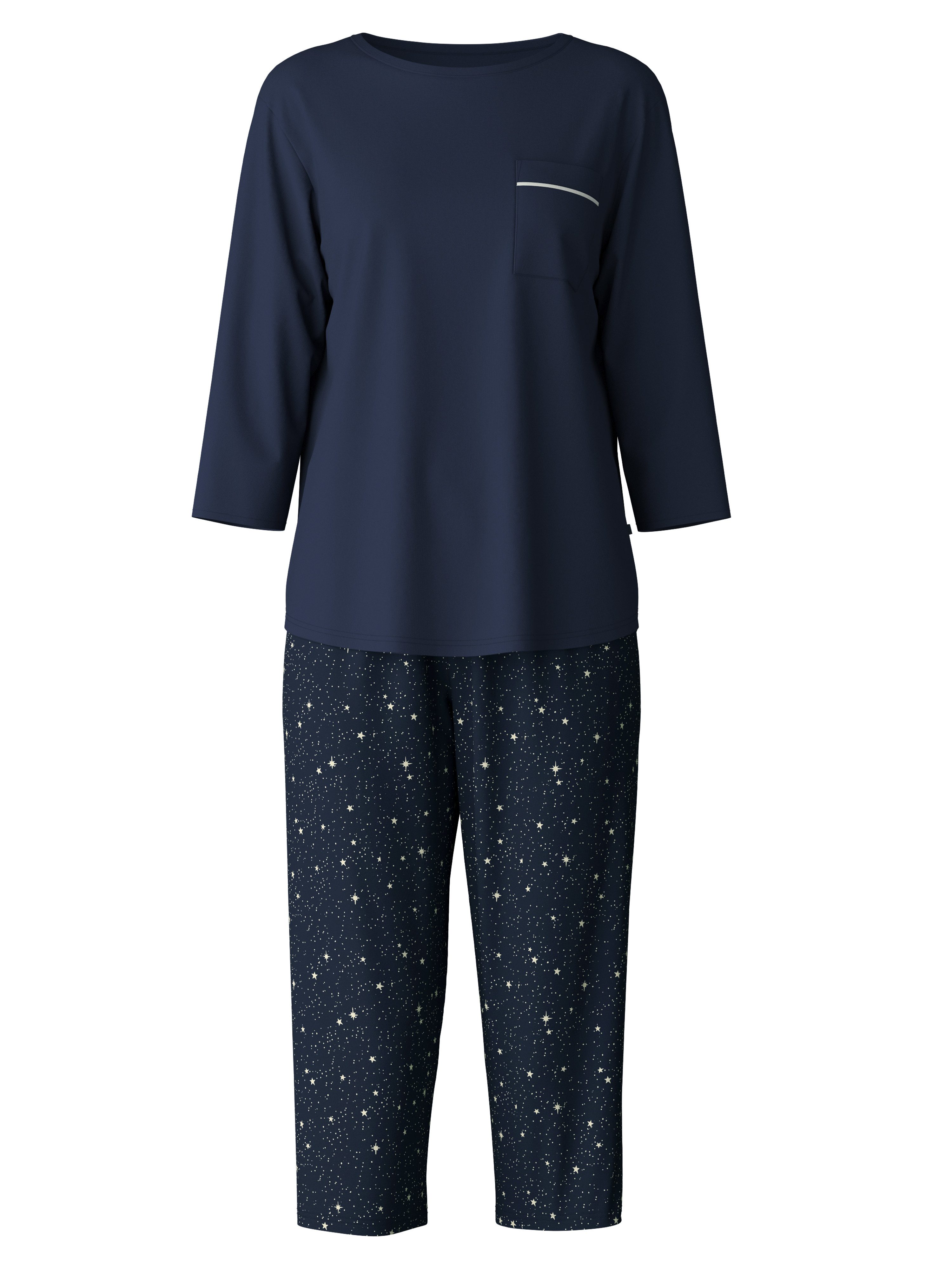 CALIDA Pyjama Sweet Dreams (2 tlg) 3/4-Länge, Rundhals, weich, Interlock-Qu günstig online kaufen