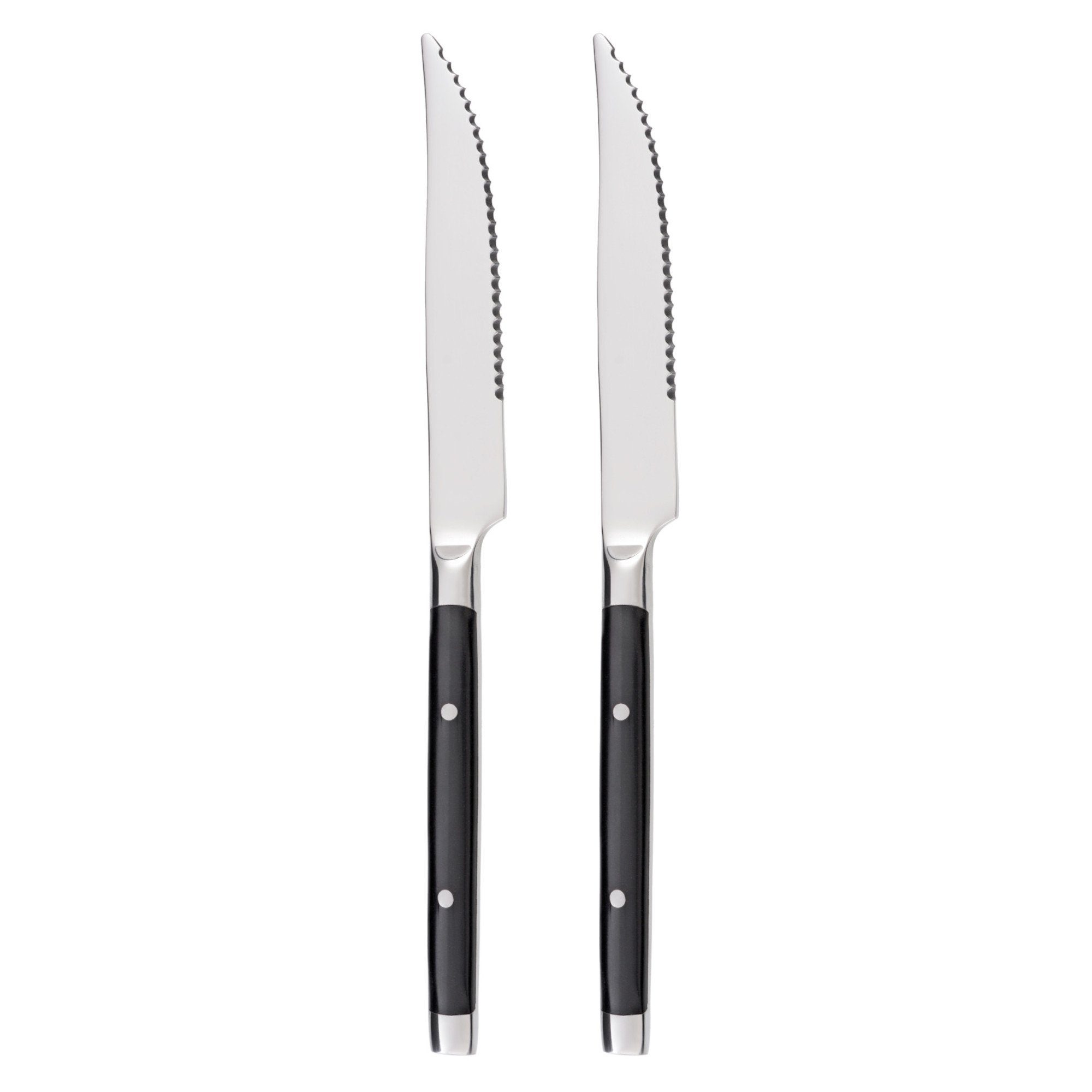 Steakmesser GRÄWE Steakmesser 2er-Set Bamberg schwarz