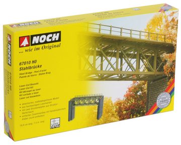 NOCH Modelleisenbahn-Brücke NOCH, 67010, Stahlbrücke, 18,8 cm lang, Model