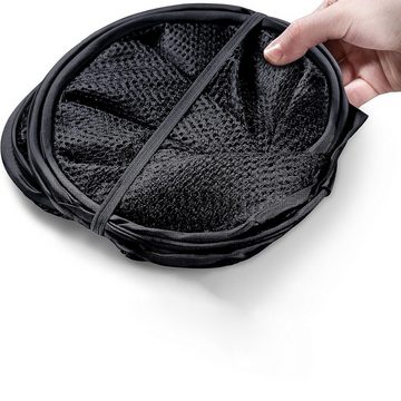 Fivejoy Wäschekorb Wäschekörbe 2er-Pack schwarze Wäschekorb mit großem Fassungsvermögen (2 St)