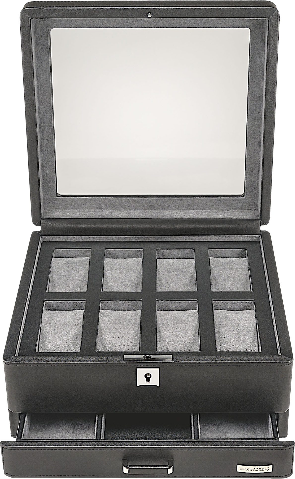WINDROSE Uhrenbox Tempora, 804021.08, Aufbewahrung, Uhrenkasten, Ø max.40mm, Armbanduhr, Geschenkidee