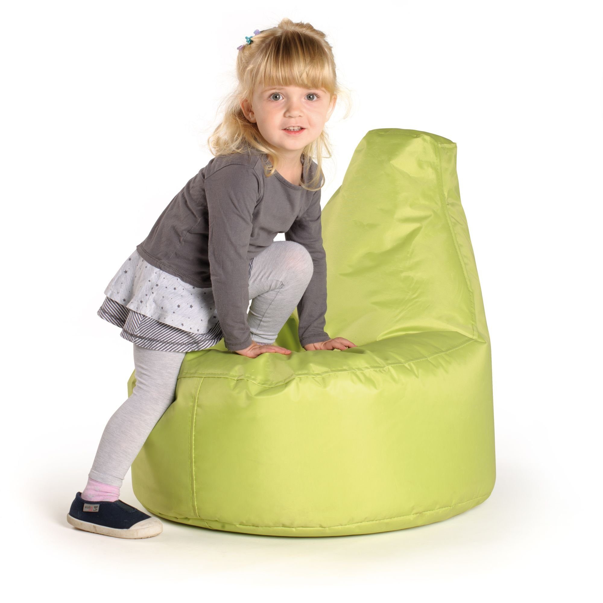 Outdoor, aus St), robuster Sitzsack wetterfester, grün, Erzi® Polyester Sitzsack (1