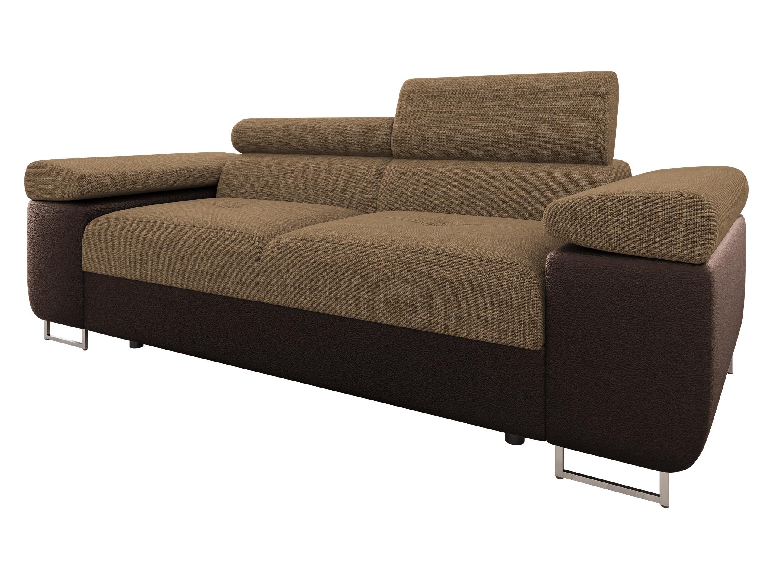 MIRJAN24 Sofa Torezio 2, Einstellbare Kopfstützen, 198x102x70-90 cm günstig online kaufen