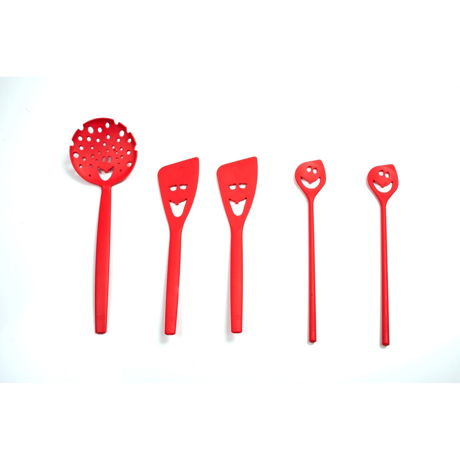 Neuetischkultur Besteckhalter Küchentoolständer Kochbesteckset 6 Teile Rot- günstig online kaufen