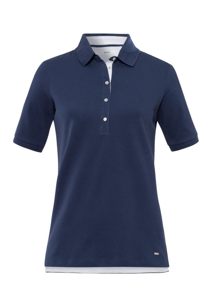 blau Poloshirt CLEO Brax Style