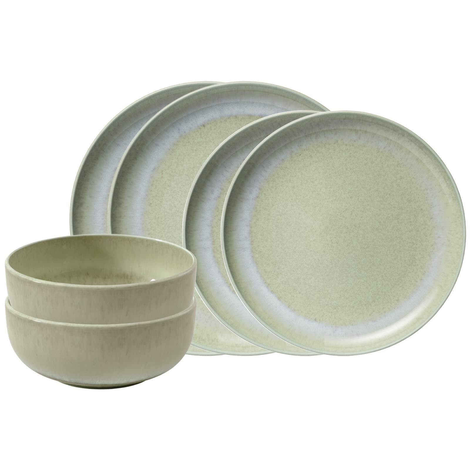 like. by Villeroy & Boch Kombiservice Perlemor Alga Basic-Set 6er Set (6-tlg), 2 Personen, Porzellan