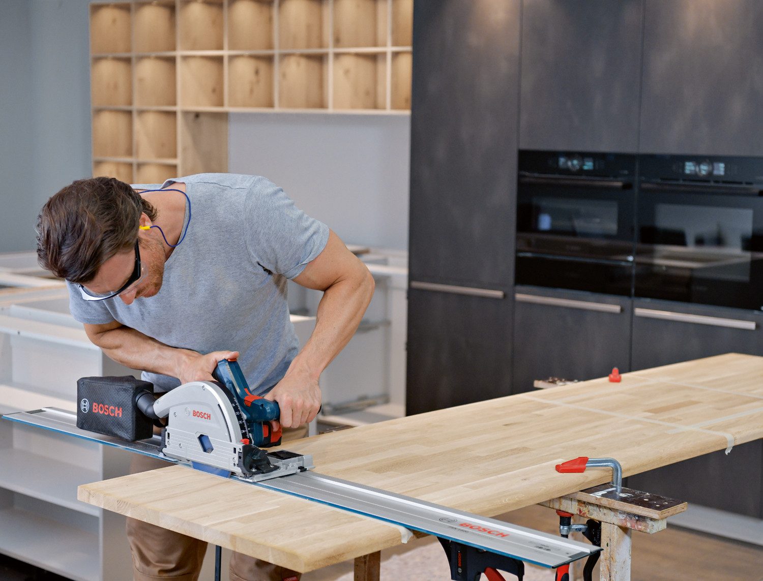 Bosch Professional Akku-Tauchsäge GKT 18V-52 GC, günstig online kaufen