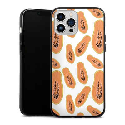 DeinDesign Handyhülle Papaya, Apple iPhone 13 Pro Max Silikon Hülle Bumper Case Handy Schutzhülle
