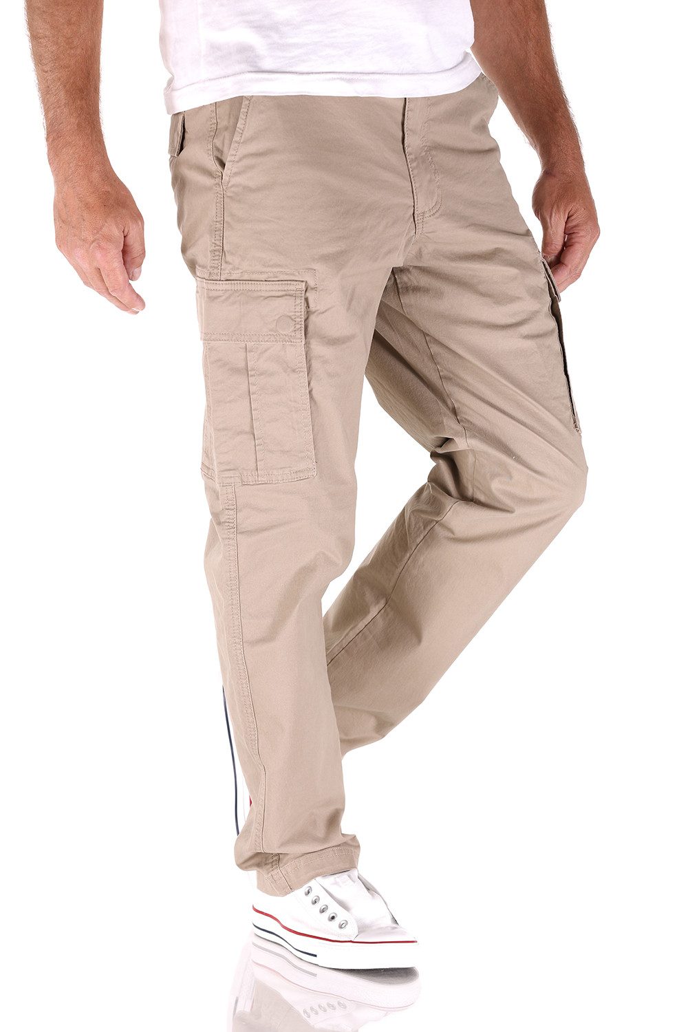 Cargojeans Jack & Jones Kane Frank Cargo Relaxed Fit Herren Jeans Hose