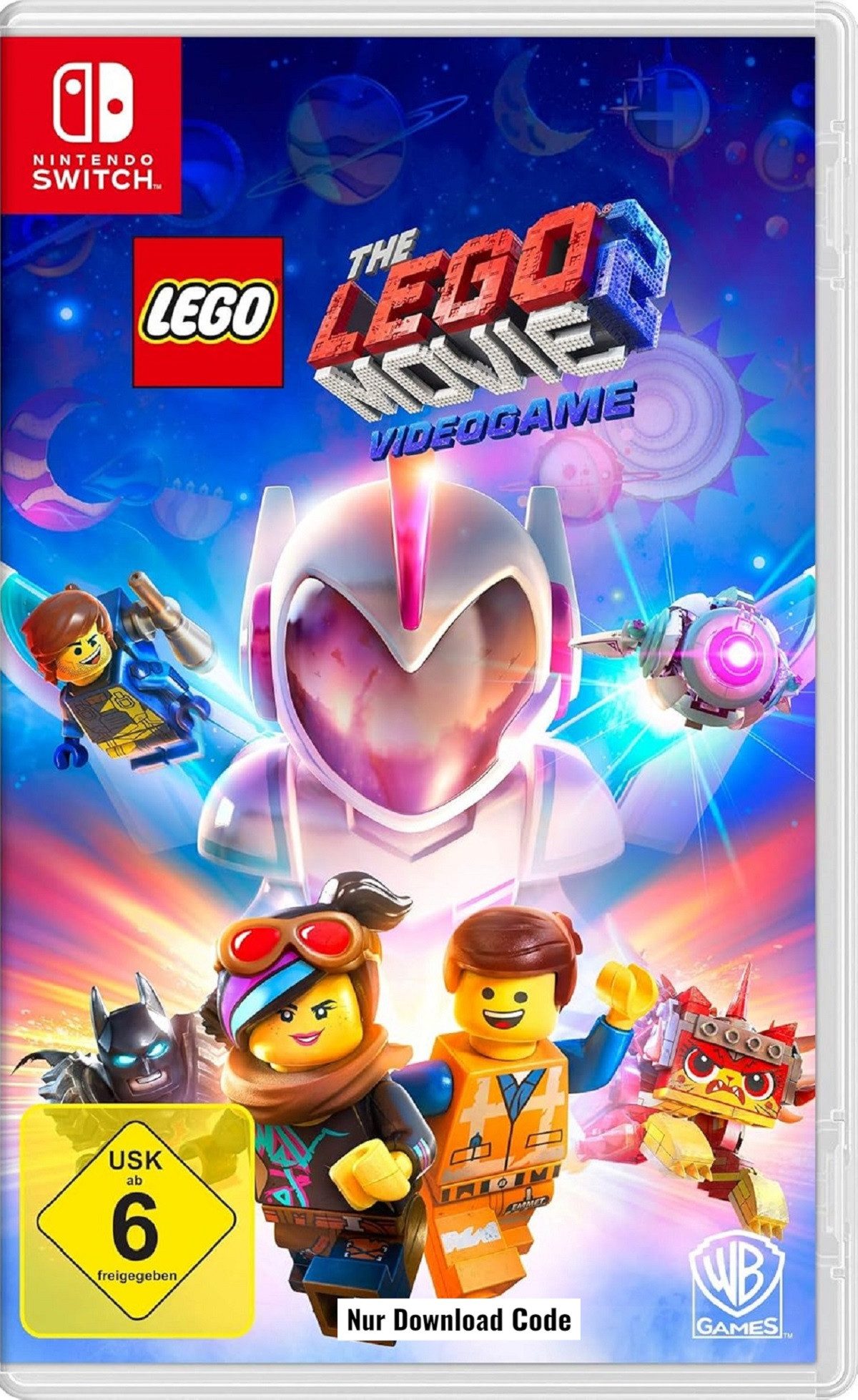 The LEGO Movie 2 Videogame Nintendo Switch, Enthält nur Downloadcode