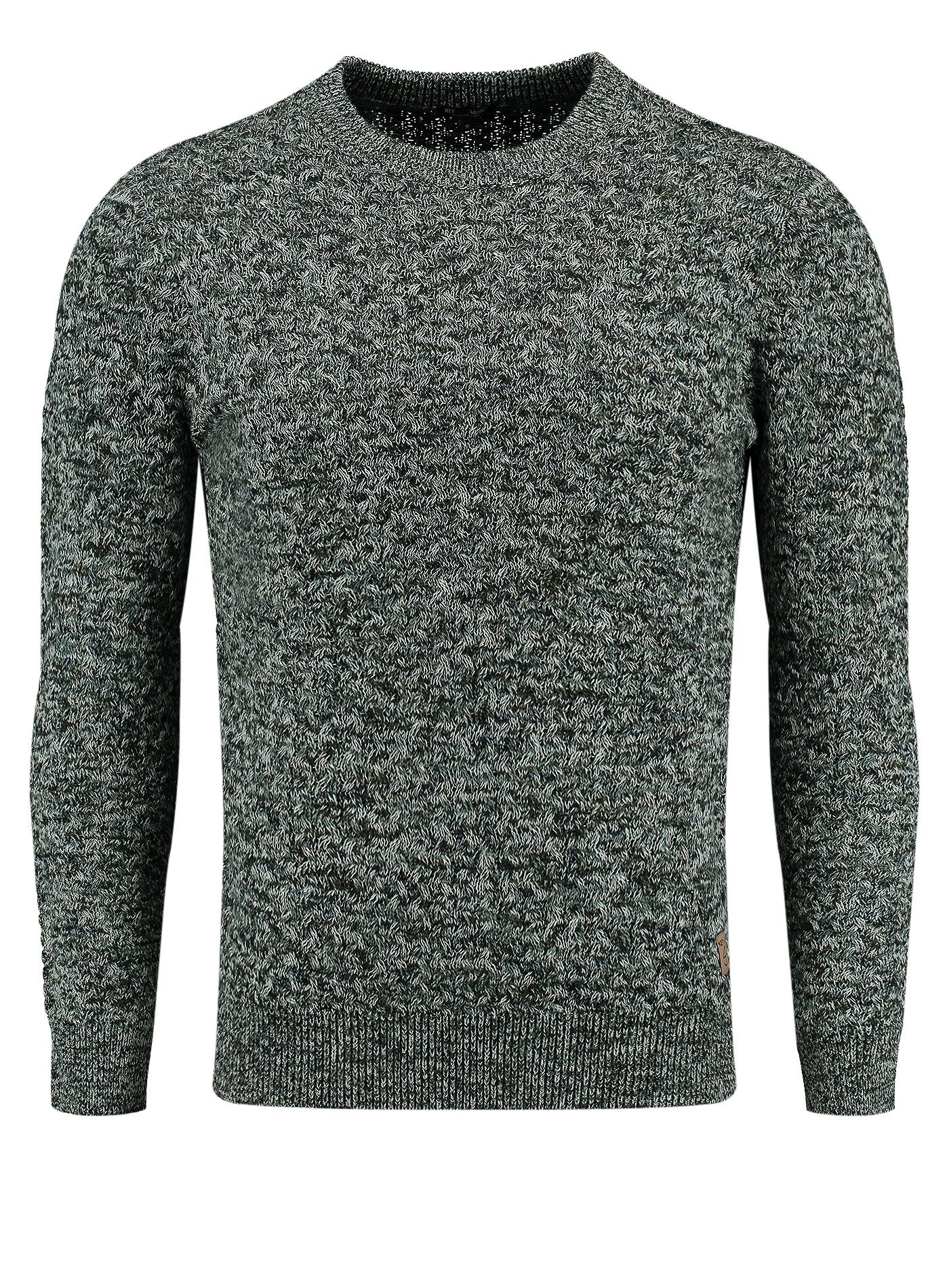 Strickpullover Pullover Como Strickpullover R-Neck