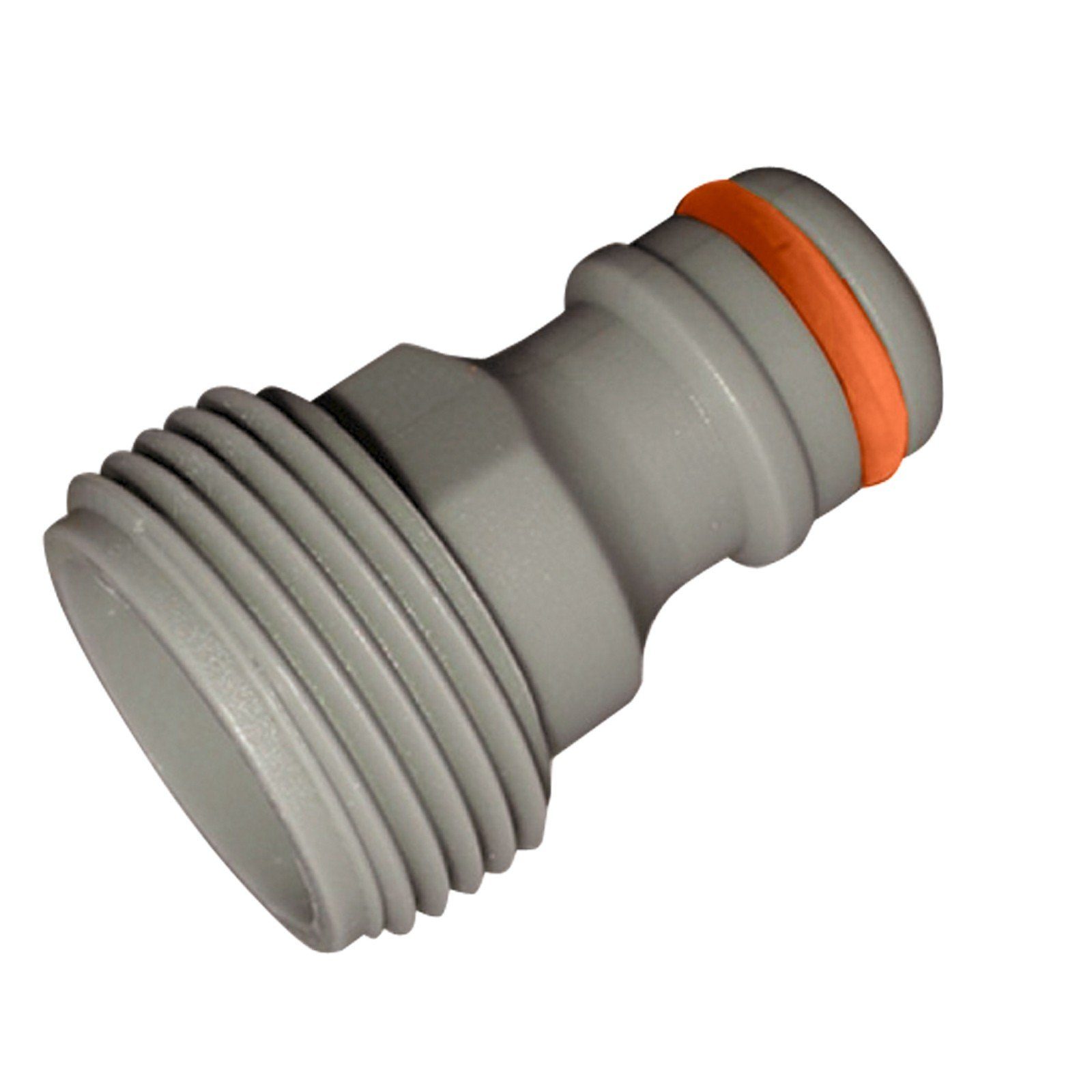 Schlauchadapter Kunststoff Hahnstück 3/4" AG 26,5mm Hahnverbinder Steckkupplung