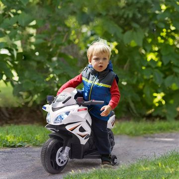 HOMCOM Elektro-Kindermotorrad Kinder Elektro-Motorrad, Belastbarkeit 25 kg, (1-tlg), inkl. Akku und Ladegerät