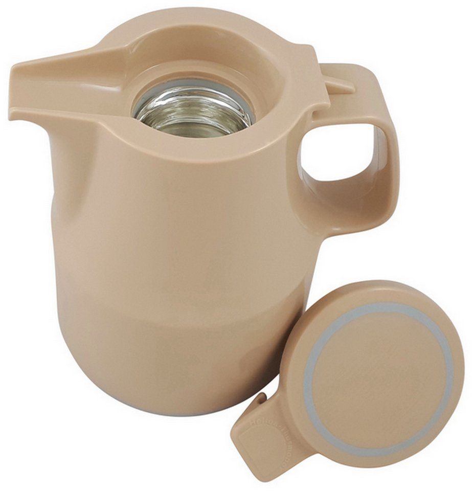 Thermoboy, praktischer 0.3 l, beige Isolierkanne Einhandbedienung Helios mit