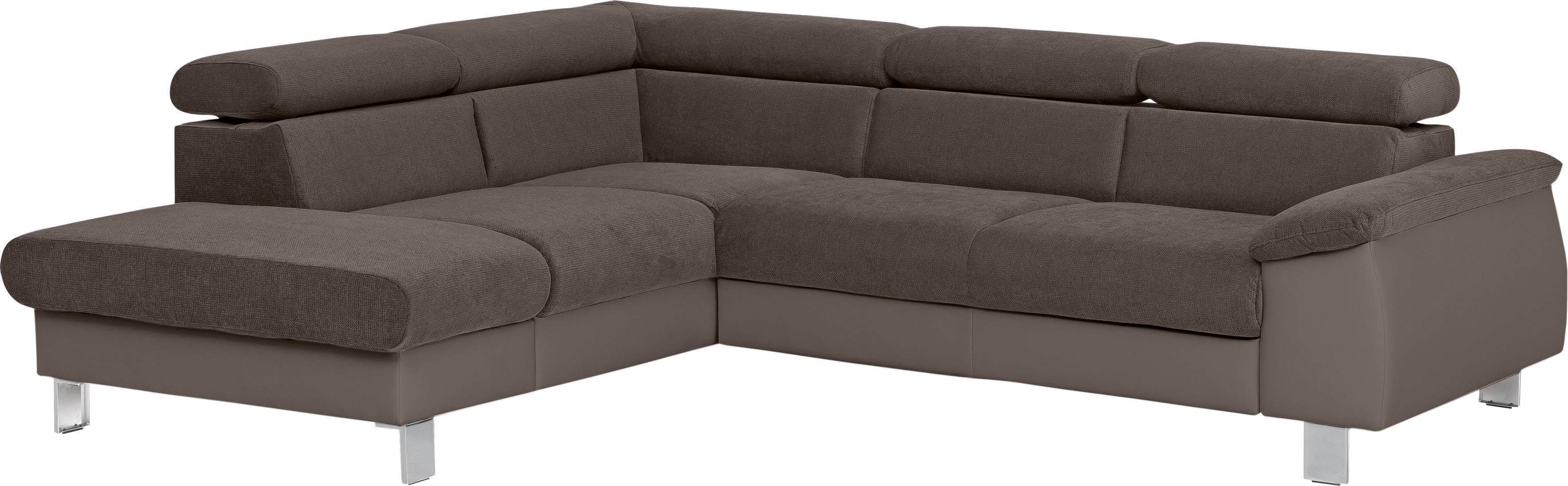 COTTA Polstergarnitur Komaris L-Form, (Set), Set bestehend aus: Ecksofa mit günstig online kaufen