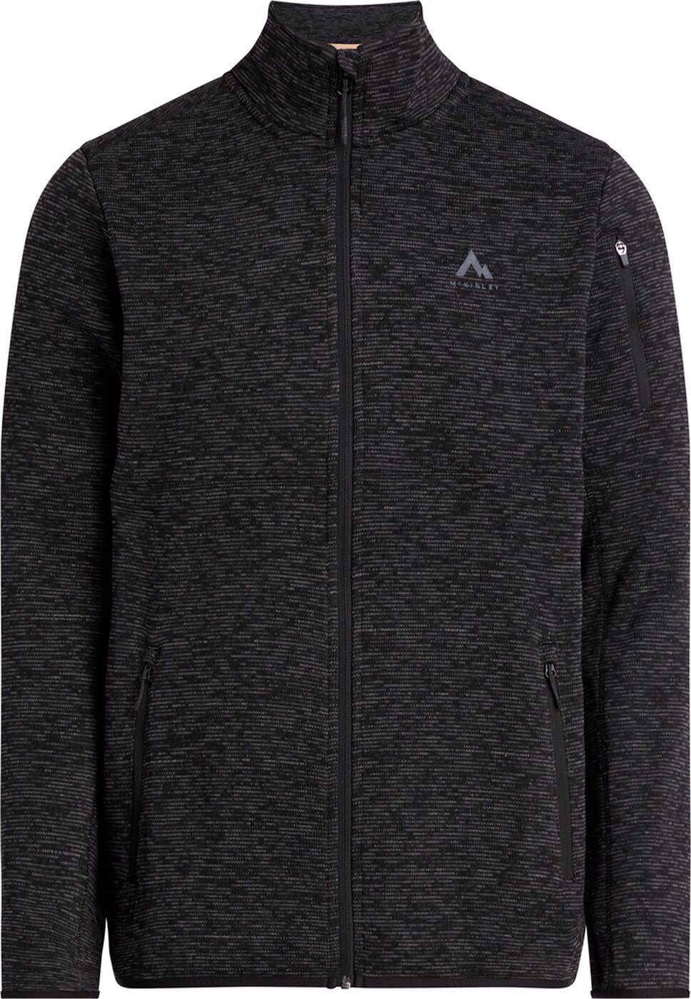 Fleecejacke He.-Unterjacke Sammy II FZ M MELANGE/BLACK NIGHT