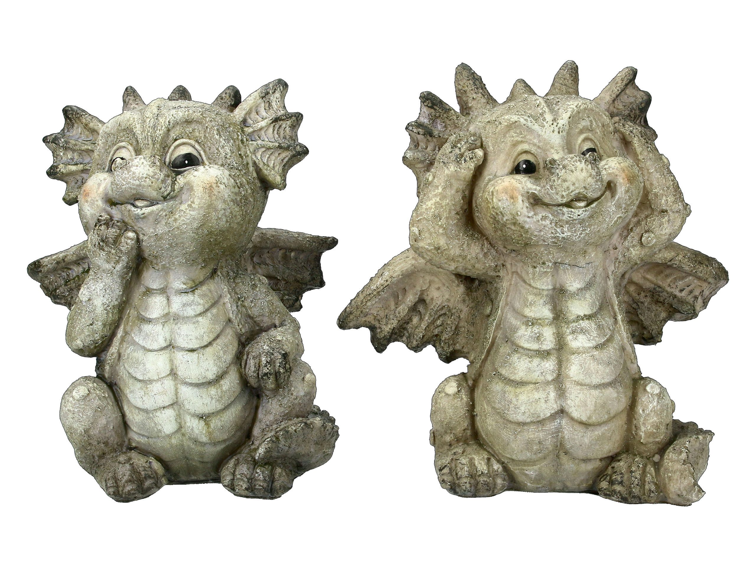 Figuren Shop GmbH Gartenfigur Garten Drachen günstig online kaufen