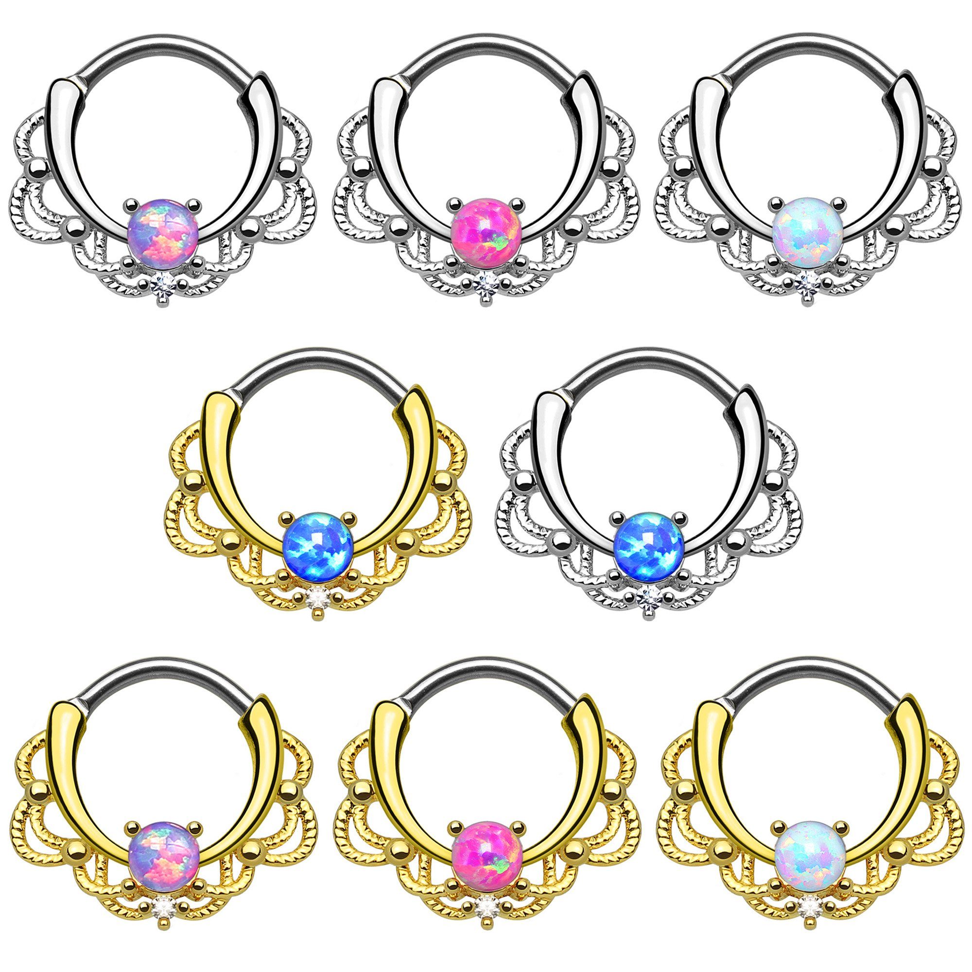 Taffstyle Nasenpiercing Piercing Septum Tragus Helix günstig online kaufen