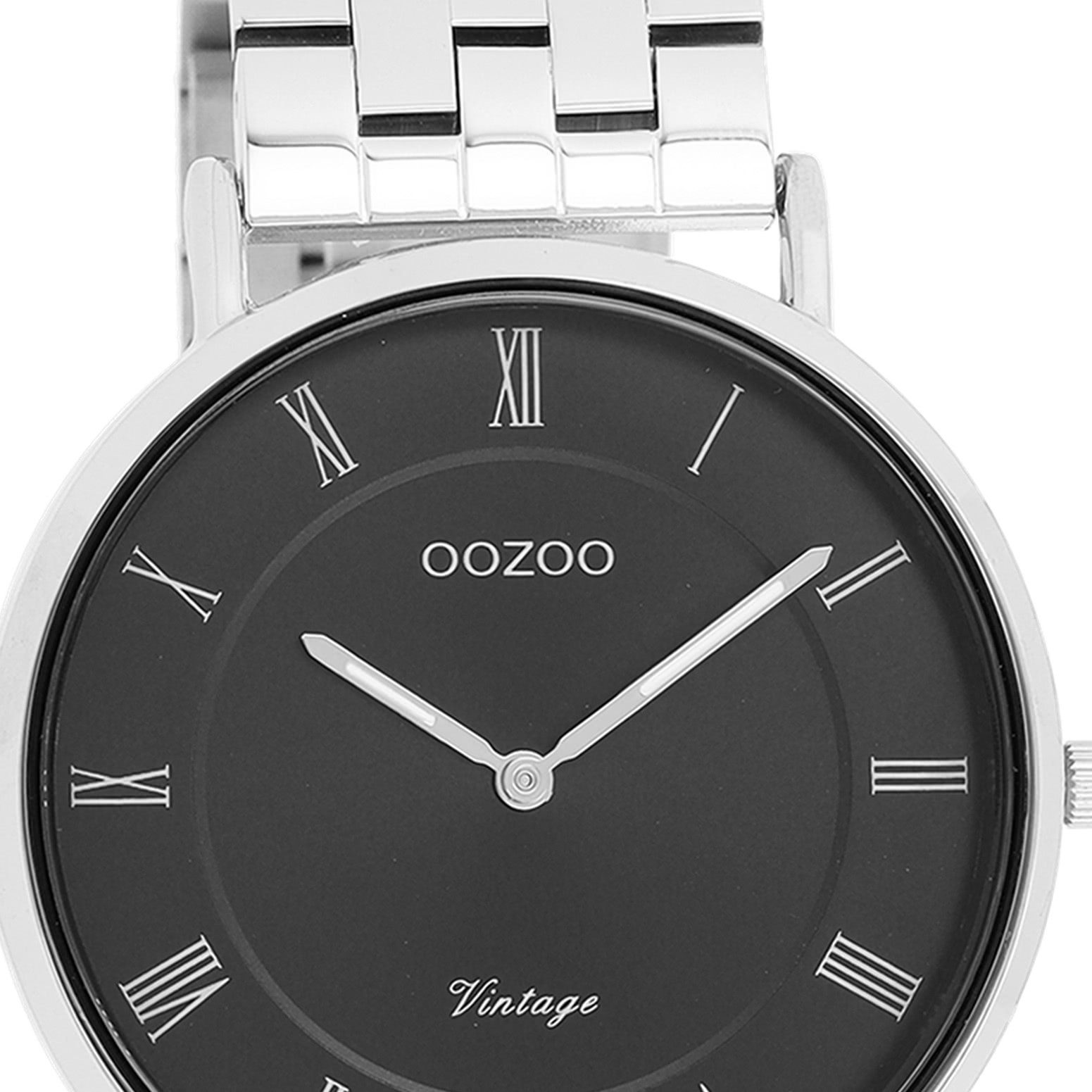 OOZOO Quarzuhr Oozoo Unisex Armbanduhr OOZOO Vintage, (Analoguhr)