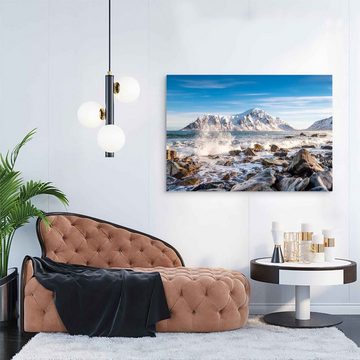 ArtMind XXL-Wandbild Arctic Ocean, Premium Wandbilder als Poster & gerahmte Leinwand in verschiedenen Größen, Wall Art, Bild, Canvas