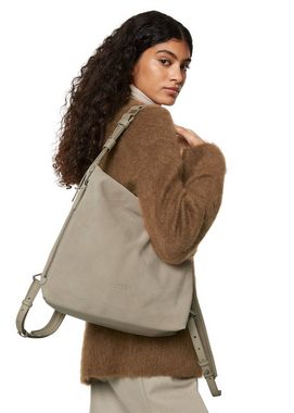 Marc O'Polo Rucksack mit Veloursleder-Front