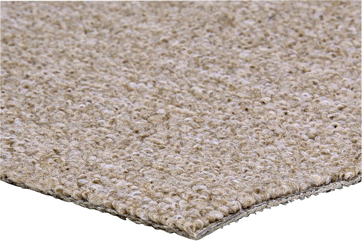 Teppichboden Coupon Feinschlinge Bob, Andiamo, meliert, Höhe: strapazierfähig, beige oder 400 4,5 rechteckig, cm, mm, Breite pflegeleicht 500 200