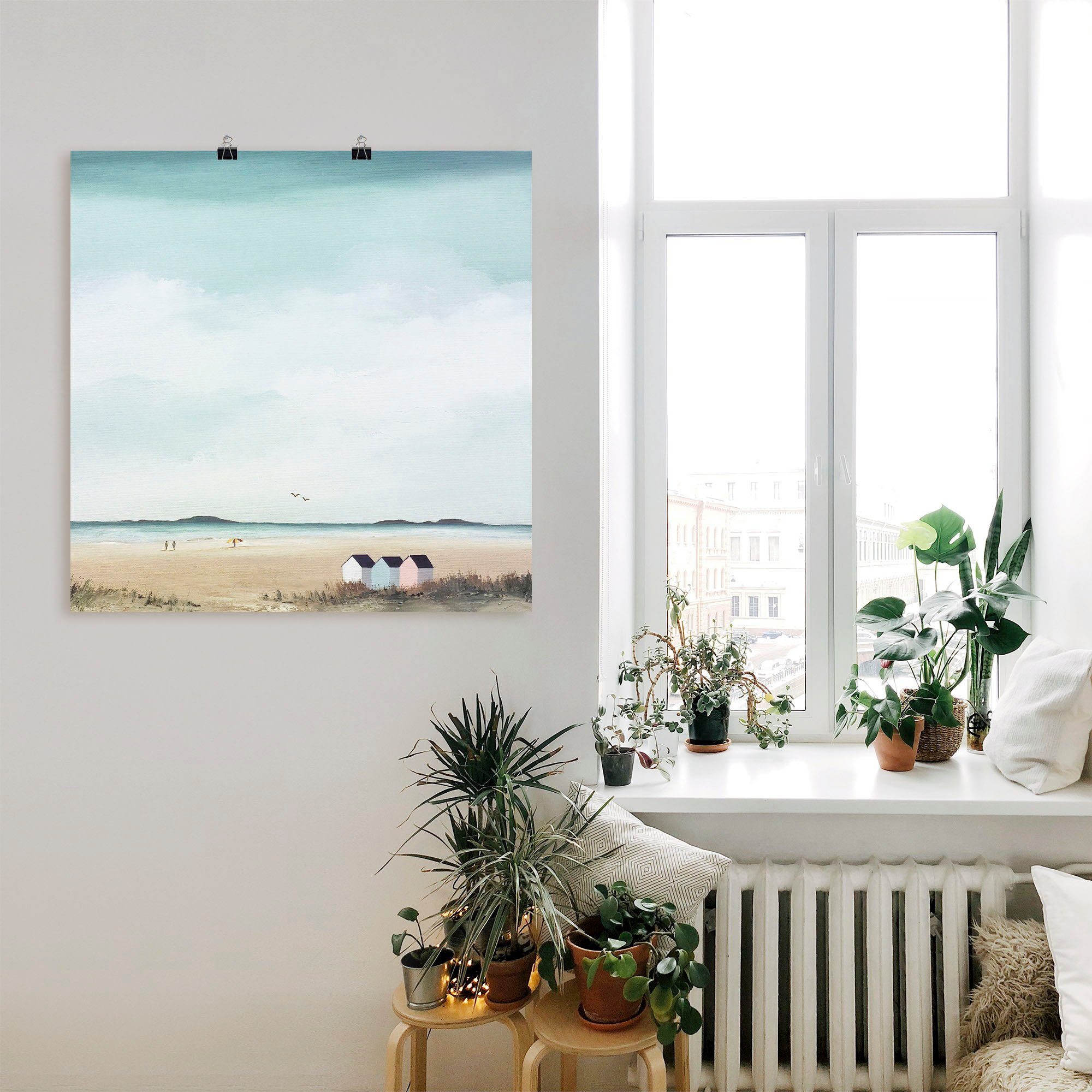 Artland Wandbild Sonniger Morgen IV, Strand günstig online kaufen
