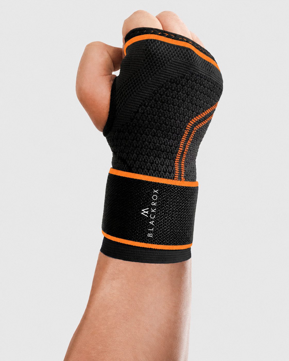 BLACKROX Handgelenkbandage [Vergleichssieger 2026] Handgelenkbandage verstellbar S–L Sport Alltag