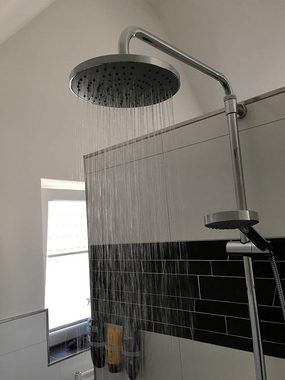 ADOB Duschsystem Wellnessdusche Porto Dois, wird einfach an Ihrer vorhandenen Armatur angeschlossen, kein Austausch dieser
