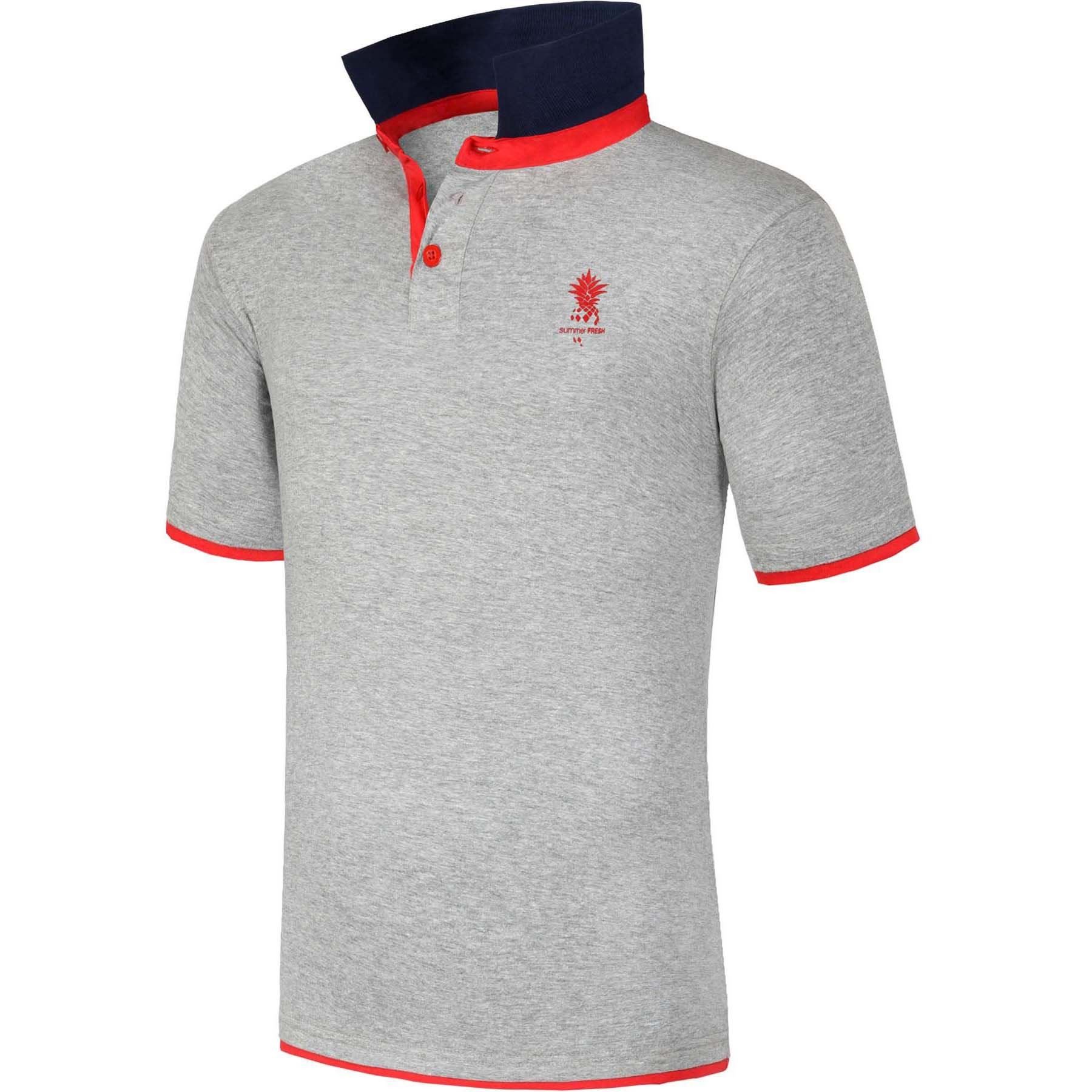 Poloshirt KEYS, F360 - Herren, grau meliert, L