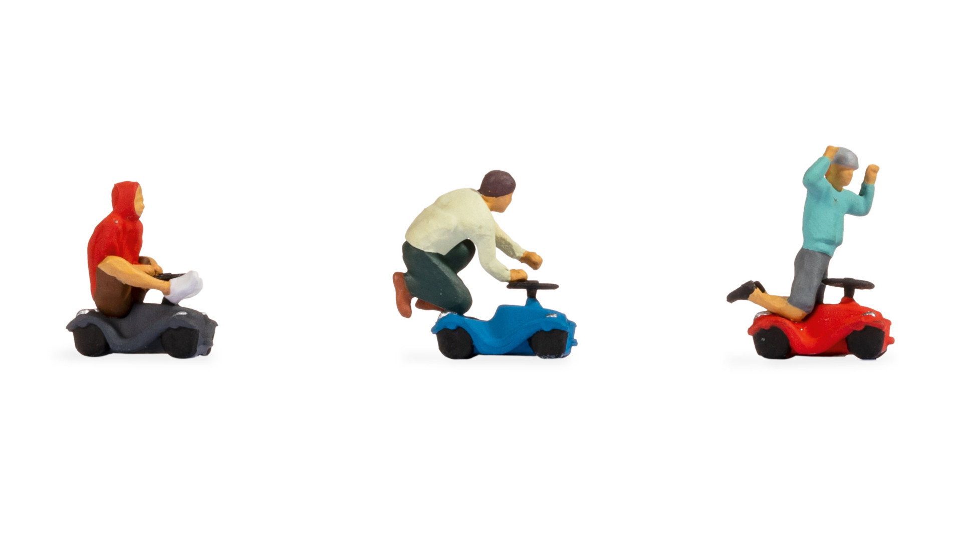 NOCH Dekofigur NOCH Bobby-Car-Rennen, Spielfiguren für Modellbau