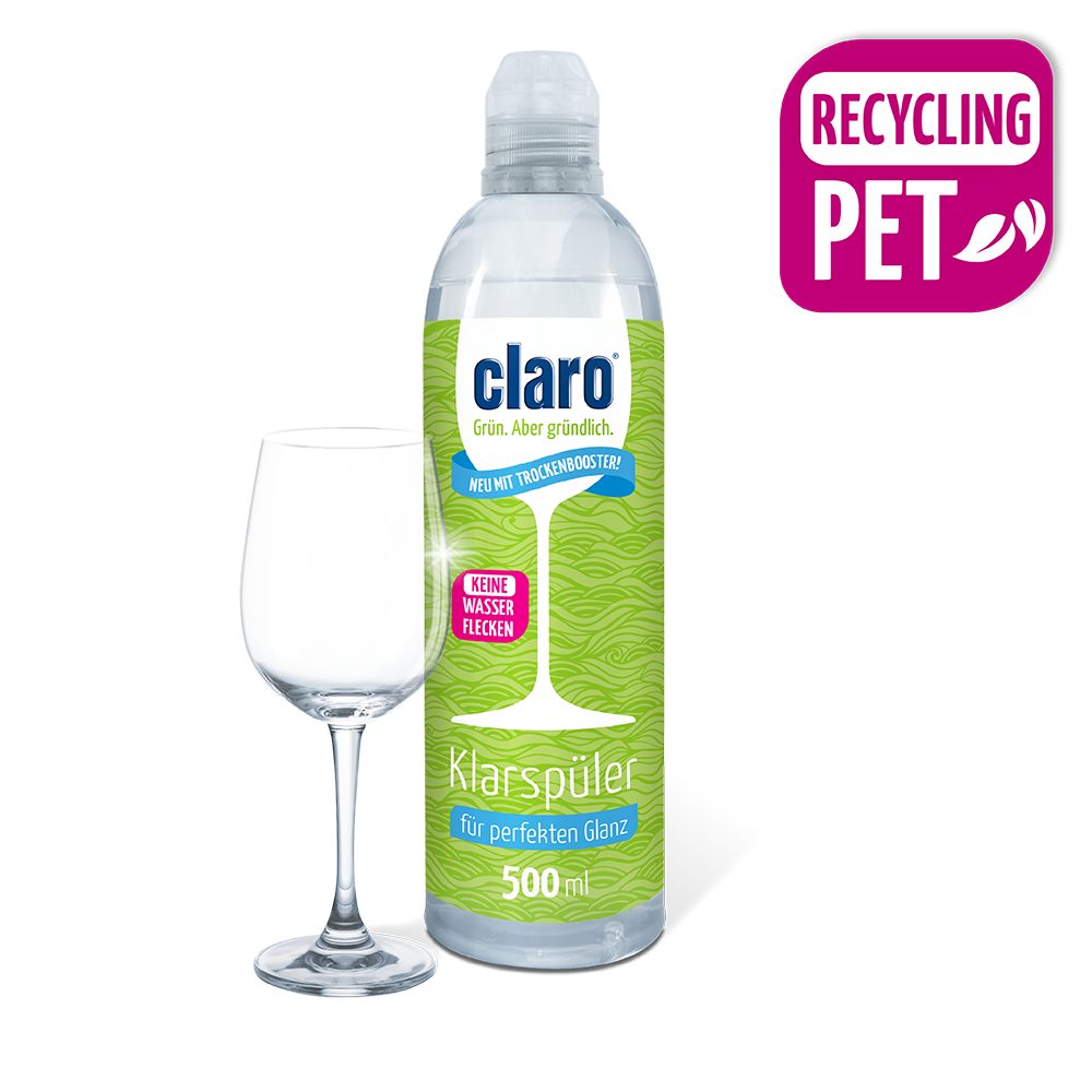 claro claro ÖKO Klarspüler für Geschirrspüler 500 ml Klarspüler (1-St)