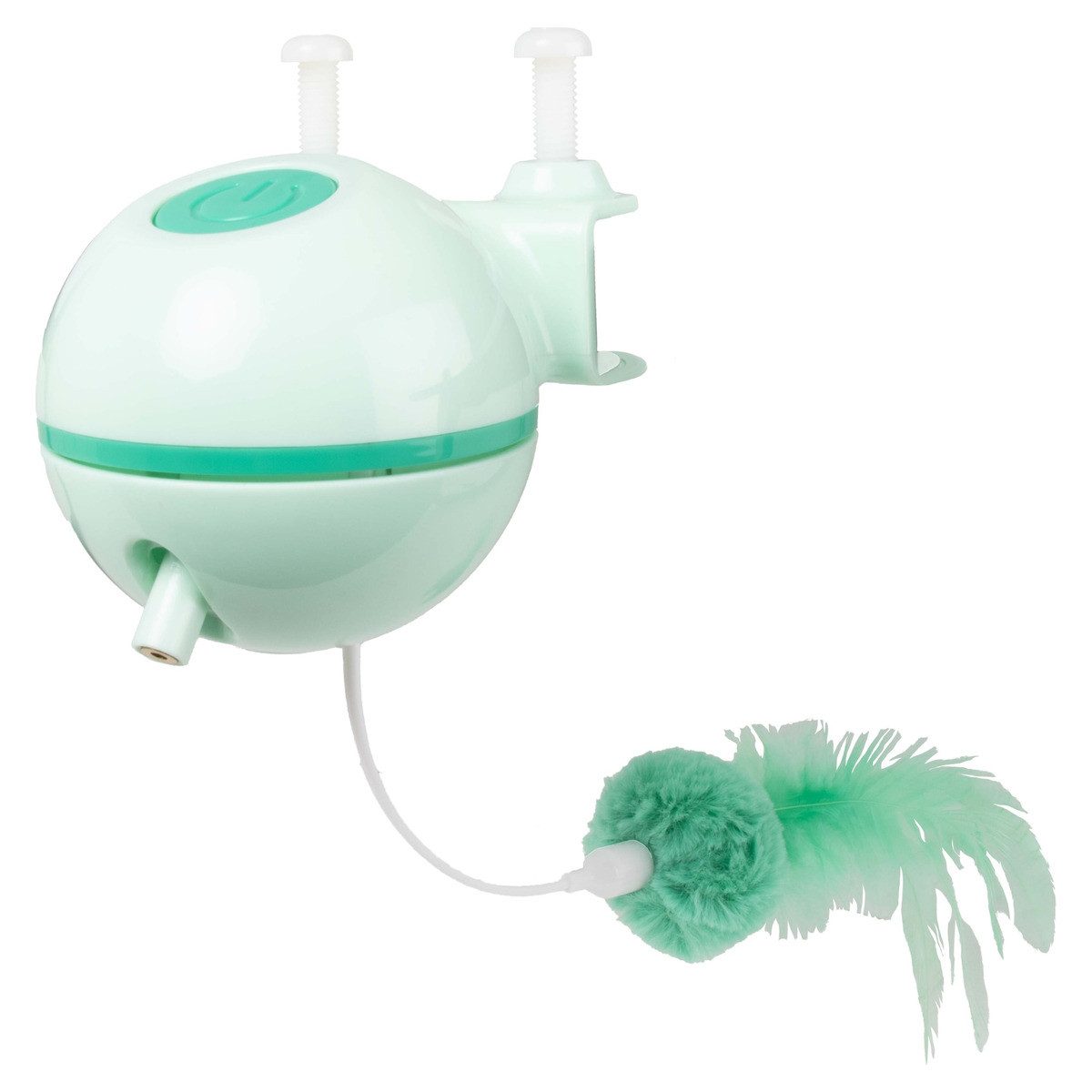 Coockoo Tier-Intelligenzspielzeug Katzenspielzeug Reckless Roxy grün