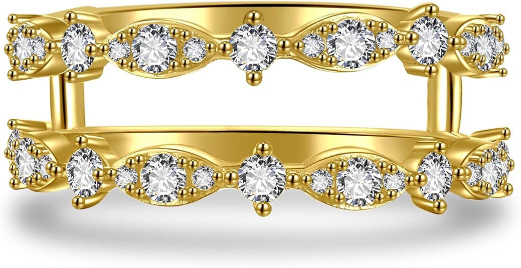 Jumpeak Diamantring Ringe für Männerund Frauen,585sterling gouden ring,Diamantring,Ehering, Valentinstagsgeschenk,Jubiläumsgeschenk,Geschenk für meine Geliebte