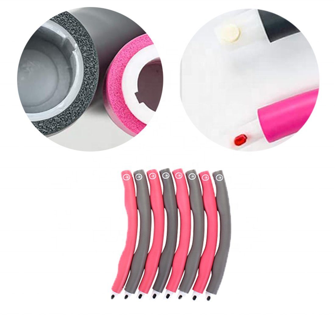 Erwachsene Hula-Hoop-Reifen mit Hulahoop Reifen Schaumstoffmantel SHG für Kunststoffkern