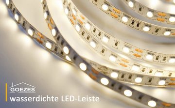 WDWRITTI Spiegel Rund mit Beleuchtung Rundspiegel Bad Led 60 cm 3Lichtfarben Memory (Wandspiegel, Helligkeit dimmbar), 3000/4000/6500K, Touch/Wandschalter