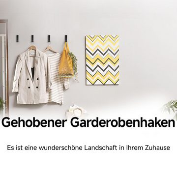 Caterize Garderobenhaken 6 Stück Kleiderhaken Wand, Kleiderhaken Garderobe, Haken Handtuchhaken (6 St)